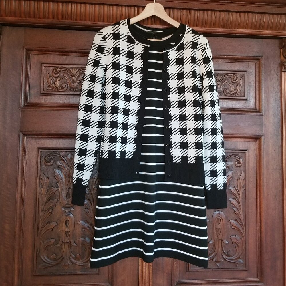 NWOT Loft Striped A-Line Dress